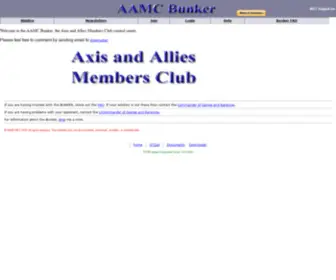 AAMC.net(Axis and Allies Members Club) Screenshot