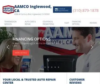 AAmcoinglewoodca.com(AAMCO Inglewood) Screenshot