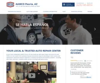 AAmcopeoria-AZ.com(AAMCO Peoria) Screenshot