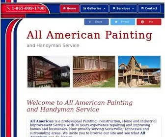 AAmericanpainting.com(All American Painting) Screenshot