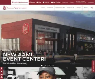 AAmu.edu(Alabama a&m university) Screenshot