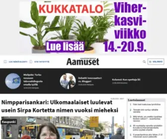 AAmuset.fi(Aamuset Kaupunkimedia) Screenshot