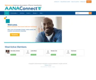 AAnaconnect.com(AANA Member Connect) Screenshot