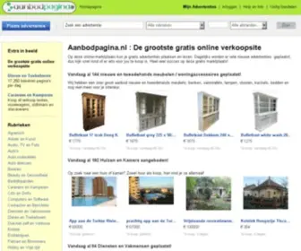 AAnbodpagina.nl(Plaats Gratis 1 Advertentie of Meerdere Tweedehands Advertenties) Screenshot