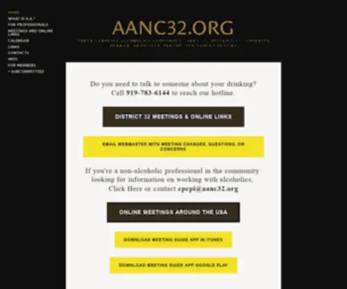 AANC32.org(AANC 32) Screenshot