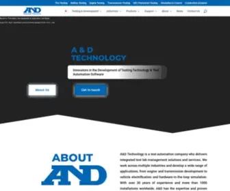 AAnddtech.com(A&D Technology) Screenshot