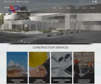 AAndkbuilding.com(A and K Construction) Screenshot