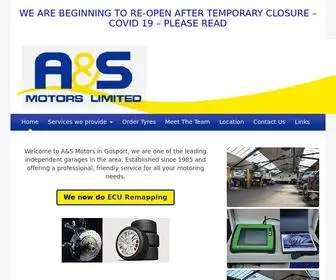 AAndsmotors.com(Vehicle Car Maintenance Servicing MOT's Gosport Hampshire PO12) Screenshot