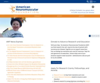 AAnemfoundation.org(American Neuromuscular Foundation) Screenshot