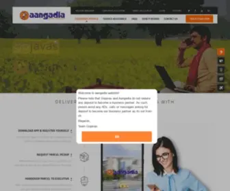 AAngadia.com(Express Courier Service At Your Doorstep) Screenshot