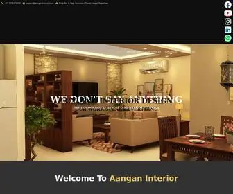 AAnganinterior.com(We Interior Your Dreams) Screenshot