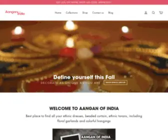 AAnganofindia.com(Aangan of India) Screenshot