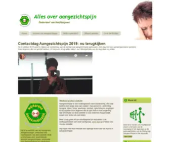 AAngezichtspijn.nl(Alles over aangezichtspijn) Screenshot