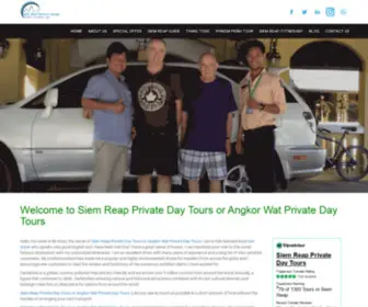 AAngkorwattour.com(Siem Reap Private Day Tours or Angkor Wat Private Day Tours (Private Tour by Local)) Screenshot