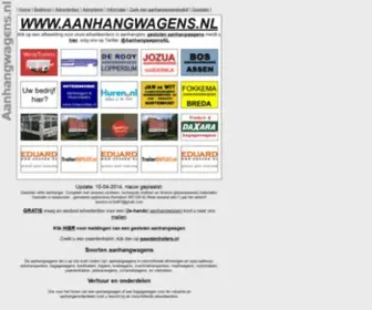 AAnhangwagens.nl(AAnhangwagens) Screenshot