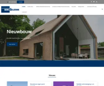 AAnnemer-Meijerink.nl(Bouwen in Enschede en omgeving doet u met Aannemersbedrijf Gebr) Screenshot