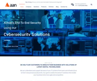 AAnsystems.com(True Cyber Defense & Software Development Company) Screenshot