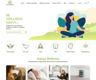 AAnyawellness.com(Aanya wellness) Screenshot