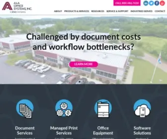 AAofficeonline.com(A&A Office Systems) Screenshot