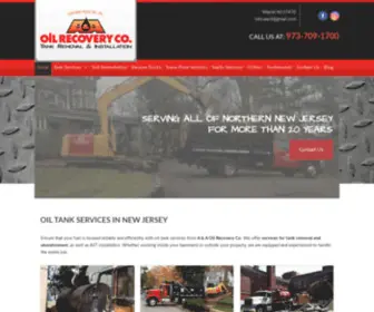 AAoiltankremoval.com(Oil Tank Services and Maintenance in Paterson) Screenshot