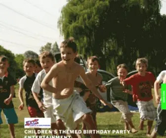 AAparty.co.za(Kids themed birthday party entertainment) Screenshot