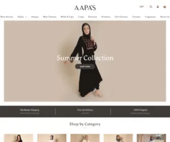 AApasonline.com(Aapas Modest Wear) Screenshot