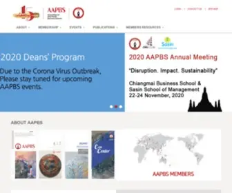 AAPBS.org(Association of Asia) Screenshot