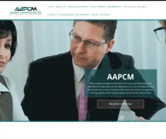 AAPCM.org(Chiropractic Legislation) Screenshot