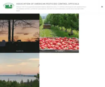 AApco.org(Association of American Pesticide Control Officials) Screenshot