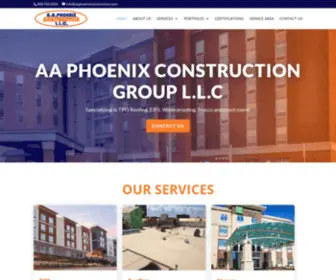 AAphoenixconstruction.com(Commercial Construction Company) Screenshot