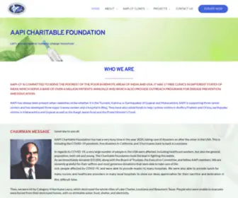 AApicharitablefoundation.org(Let's come together today to change tomorrow) Screenshot