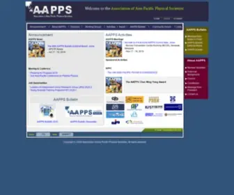 AAPPS.org(AAPPS) Screenshot