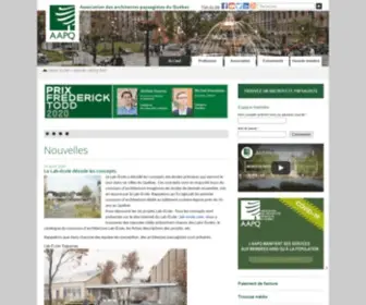 AAPQ.org(Association) Screenshot