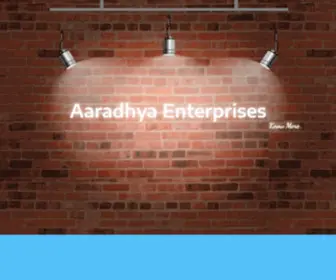 AAradhyaenterprises.in(Aaradhya Enterprises) Screenshot