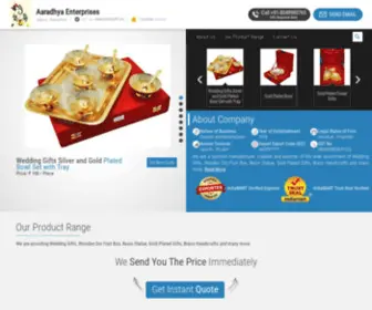AAradhyaindia.com(Aaradhya Enterprises) Screenshot