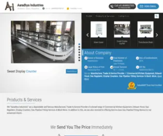 AAradhyaindustries.net(Aaradhya Industries) Screenshot