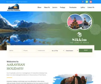 AAravhanholidays.com(Aaravhan Holidays) Screenshot