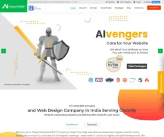AAravinfotech.com(Professional Website Management Company) Screenshot