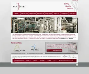 AARC-West.com(Aarc West Mechanical Insulation Inc) Screenshot