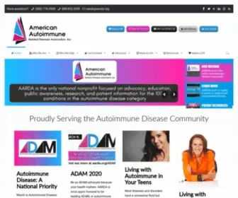AArda.org(The autoimmune association) Screenshot