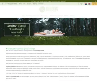 AArding.org(Earthing sheets) Screenshot