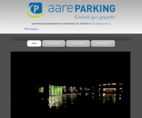 AAre-Parking.ch(Aare parking ag) Screenshot