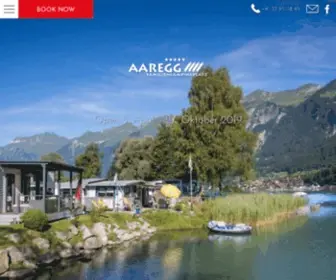 AAregg.ch(Aaregg Familiencampingplatz) Screenshot