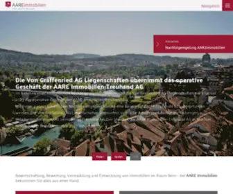 AAreimmo.ch(AARE Immobilien) Screenshot