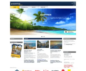 AAretalreisen.com(Aaretal Reisen) Screenshot