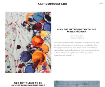 AArhusbogcafe.dk(Er siden for dig med gode tips og nyheder) Screenshot