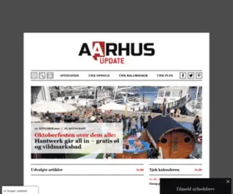 AArhusupdate.dk(Det sker i Aarhus) Screenshot