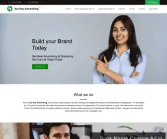 AArkayad.com(Build your Brand Today) Screenshot