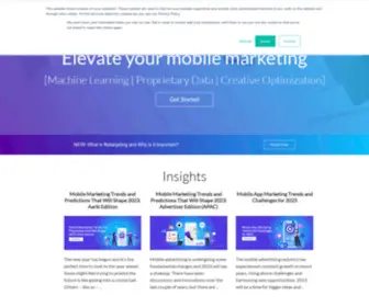 AArki.com(AI-Enabled Mobile Marketing Platform) Screenshot
