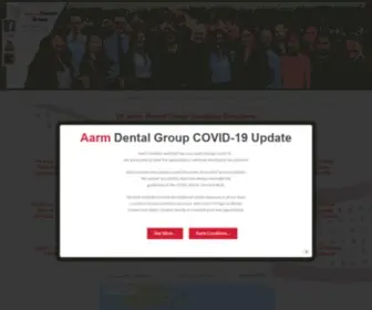 AARM-Dental.com(Dentists in Vancouver) Screenshot